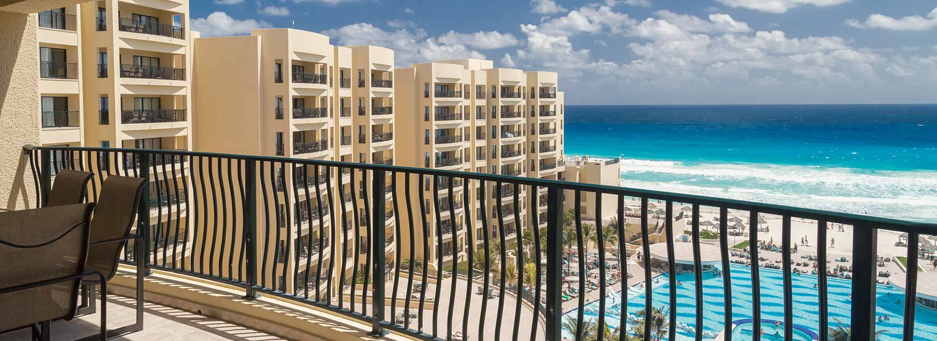 Ocean view villas with two bedroom suite and private balcony in The Royal Sands All Inclusive