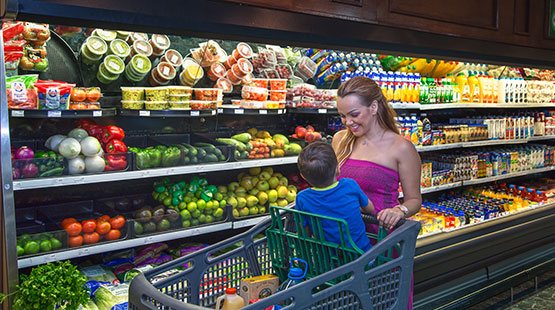 The Royal Market at The Royal Sands to buy groceries and other products