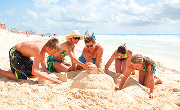 beachfront resort in cancun